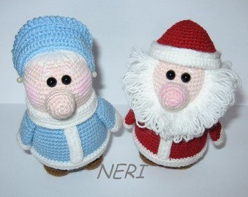 Дед Мороз и Снегурочка