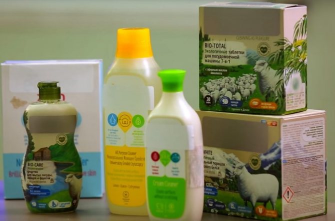 Эко и био средства для мытья посуды