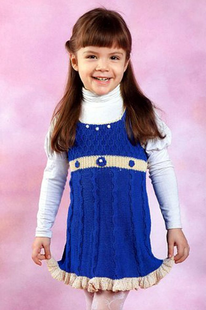 Как вязать рюши спицами