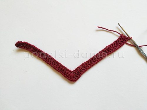 Кроп-топ, вязаный крючком