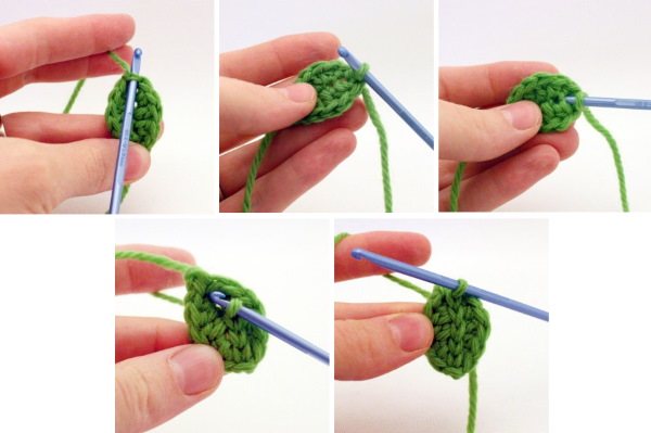 Листочки крючком. Схема и описание, как связать простые, красивые для начинающих для ирландского кружева, розы, украшения, цветы