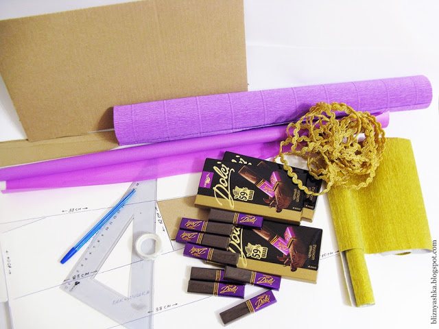 Машины из конфет своими руками: мастер-класс с пошаговыми фото