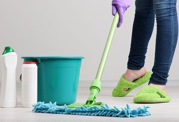 Мытье пола