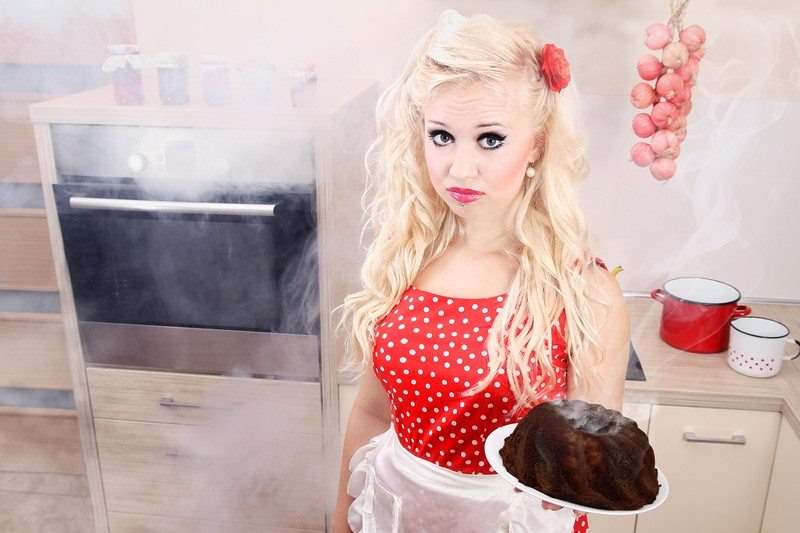 Сгоревшая еда