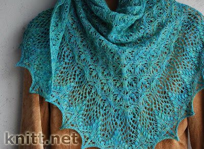 Шаль «цветочное эхо»: схема и описание изготовления изделия