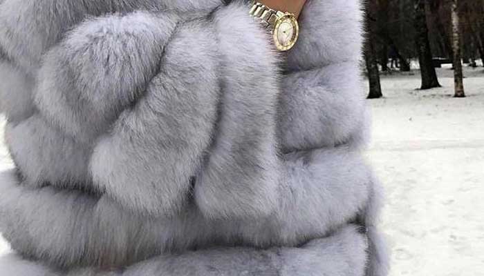 Шуба песцовая