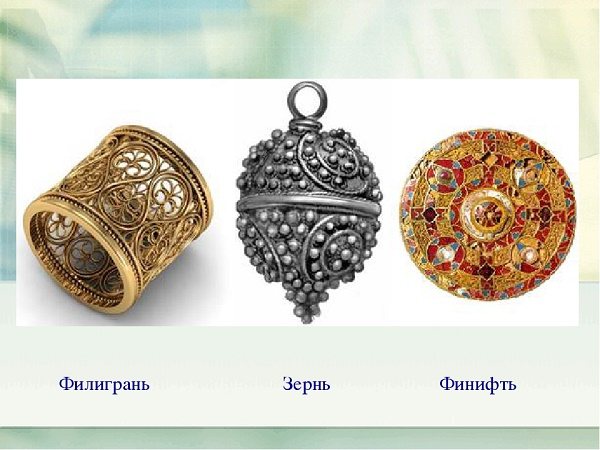 Зернь и скань Древней Руси